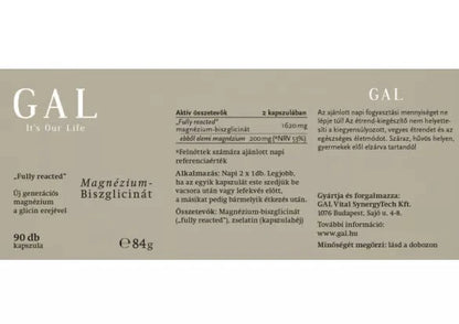 GAL Magnézium-biszglicinát