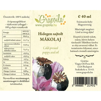 Grapoila olajválogatás 6X40 ml